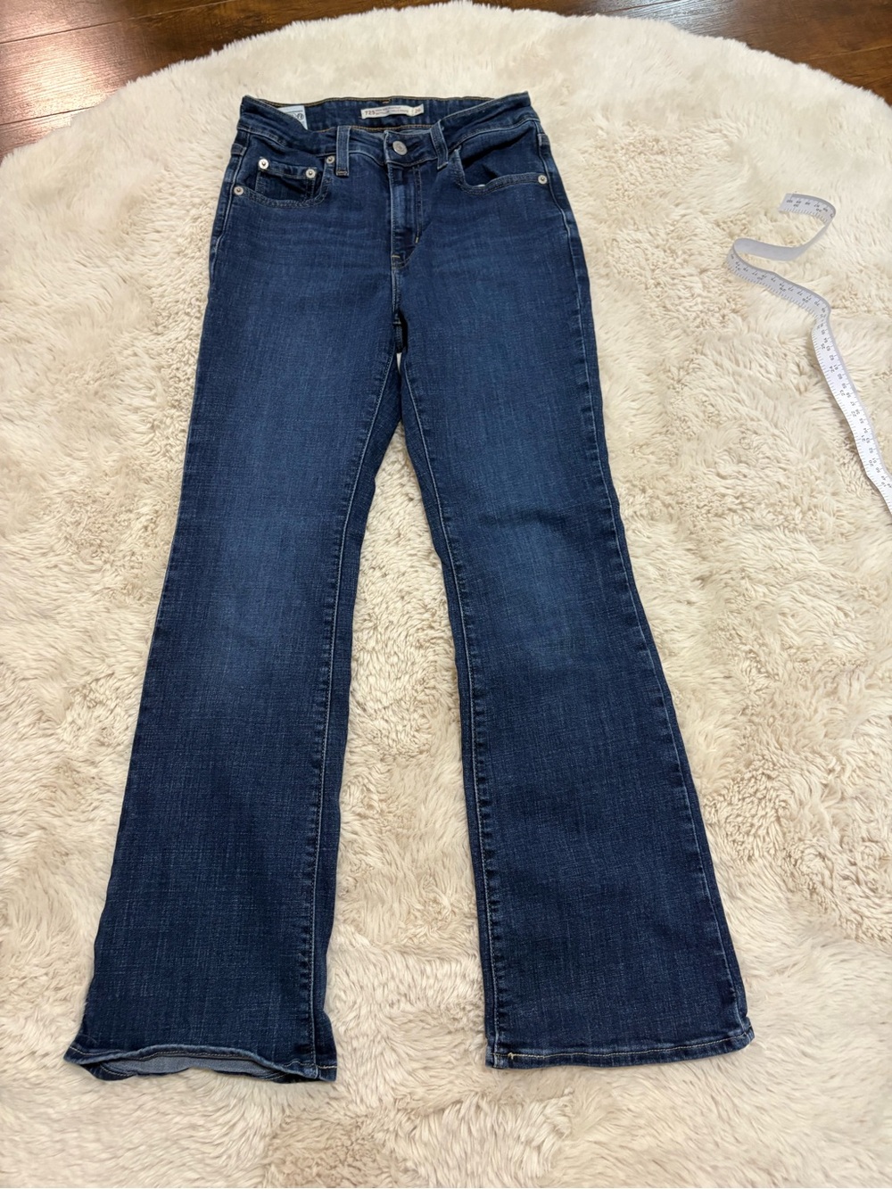 Levi's Dark Indigo Flare Jeans